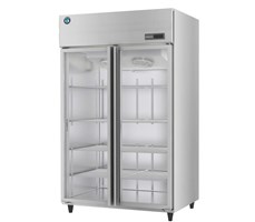 Tủ mát 2 cánh kính sưởi Hoshizaki HR-126MA-SLG