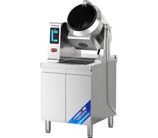 Máy xào mì lồng quay dạng tủ màn hình cảm ứng CHINENG CN-8130-DCCF-GS300-CP