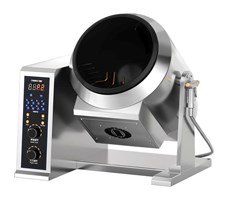 Máy xào mì lồng quay dạng để bàn nút nhấn CHINENG CN-8130-DCCF-TS300-AJ