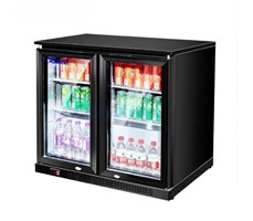 Tủ minibar đen 2 cánh CHINENG 