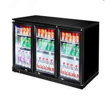 Tủ minibar đen 3 cánh CHINENG 