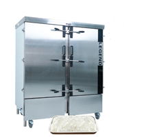 Tủ nấu cơm công nghiệp 60 khay OKASU NS-2M60-DT