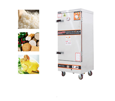 Tủ nấu cơm 12 khay dùng gas OKASU NS-THVNG12K304