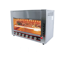 Lò nướng Salamander 6 họng gas OKASU NS-LN6G 