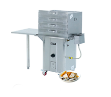 Máy tráng bánh cuốn khay gas OKASU NS-MTBC-KV/G/02