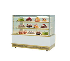Tủ bánh kem 3 tầng 1m5 kính vuông TRJ-15T  