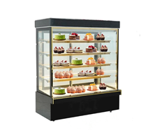 Tủ bánh kem 5 tầng 1m5 kính vuông K750-B 