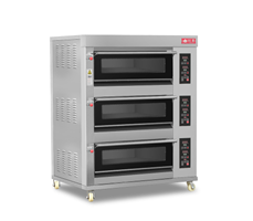 Lò nướng bánh 3 tầng 6 khay HLY-306 (Gas) 