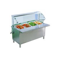 Tủ hâm nóng thức ăn kính cong KC-1500