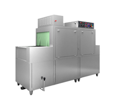 Máy rửa bát băng chuyền kết hợp giá kệ Dolphin DS-1G 