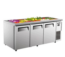 Bàn mát Salad 3 cánh 1m8 Skipio SSR18-3 