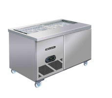 Bàn mát Salad dài 1m2 Berjaya BS1D/SSC4/Z  