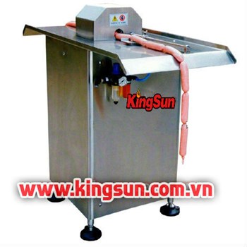 Máy buộc xúc xích đơn bán tự động KS-FXZG-1