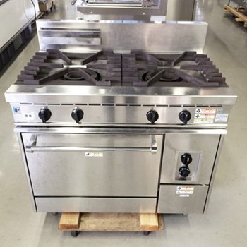 Bếp gas kết hợp lò nướng Fujimak FGRNS0960W