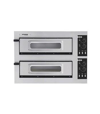 Lò Nướng Bánh Pizza Dạng Tầng Prismafood BASIC 2/50 GLASS 4T