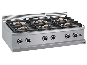 BẾP ÂU 6 HỌNG DÙNG GAS (DẠNG ĐẶT BÀN) MBM MG7G677XL