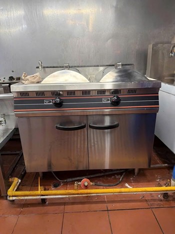 Bếp hấp bánh cuốn dùng gas Koliton RRS-2E