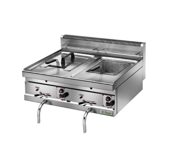 Bếp Chiên Nhúng Gas Đôi FIMAR SF10DM 