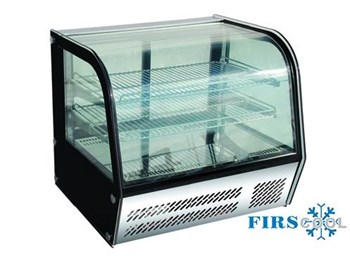 Tủ trưng bày bánh kính cong để bàn Firscool G-HTR160