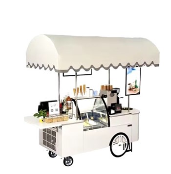 Xe đẩy kem di động Prosky ICE CREAM CART 5