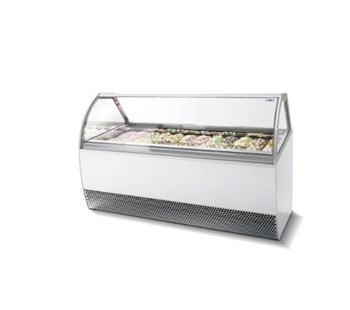 Tủ trưng bày ISA Millennium Gelato Curved LX W170-D108-H135