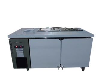 Bàn mát Salad 2 cánh 1,5m TurboGold TG-15SUC-6P