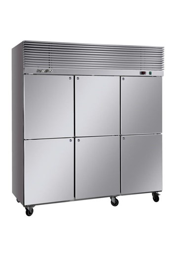 Tủ đông 6 cánh inox TurboGold TG-6DF