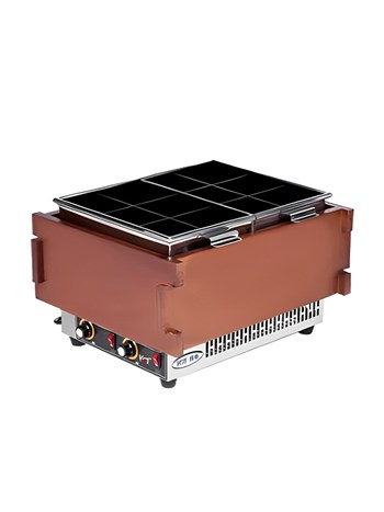 Máy Nấu Chả Cá Đôi H&C FC-5/2BF