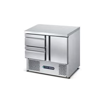 Bàn Salad 1 Cửa 2 Ngăn Kéo Coolmes S901D2