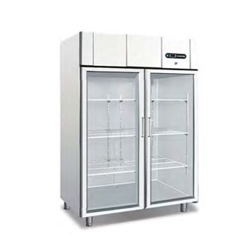 Tủ Đông Đứng 2 Cánh Kính Coolmes AF1.0G2