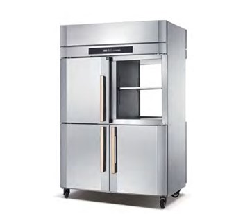 Tủ Đông Đứng Có Cửa Mở Hai Mặt Coolmes F8-ST