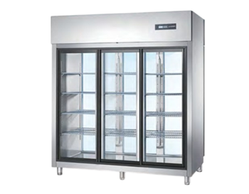 Tủ Trưng Bày Đứng Có Cửa Kính Hai Mặt Coolmes S1.6G6-STP