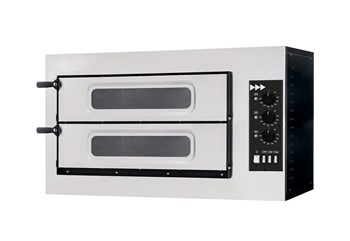 Lò nướng bánh Pizza dùng điện Prismafood BASIC 2/50 GLASS 3T