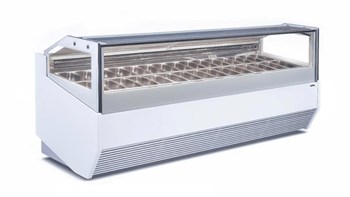 Tủ trưng bày kem gelato Smyrna New Long (30 Pans)