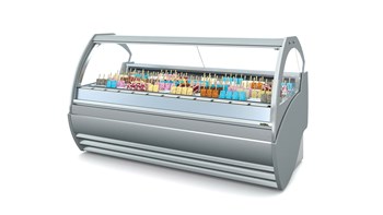 Tủ trưng bày kem gelato Troy (New)