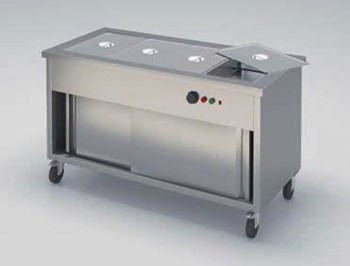 Bếp hâm nóng 4 khay dùng điện Rinnai DHE-0604