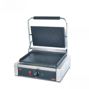 Máy nướng bánh mì Panini điện một mặt (mặt trên có rãnh, mặt dưới phẳng) Kolner EG-811B