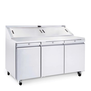 Bàn mát chuẩn bị thực phẩm 3 cửa Williams Onyx CPC3(J)