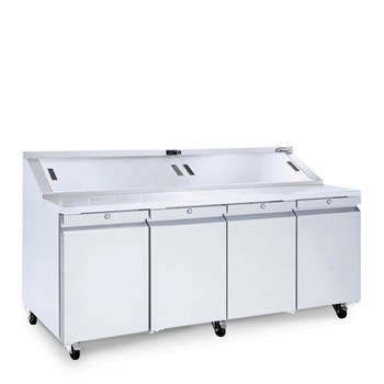 Bàn mát chuẩn bị thực phẩm 4 cửa Williams Onyx CPC4(J)