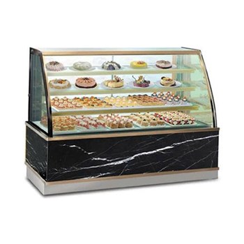 Tủ trưng bày bánh kính cong Kinco A4