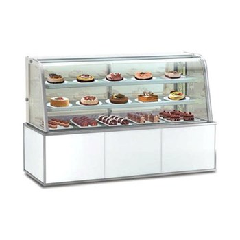 Tủ trưng bày bánh kính cong Kinco HG62