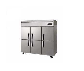 Tủ mát đứng 6 cánh inox dung tích 1.700 lít Fujee