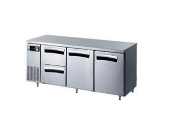 Bàn mát 2 ngăn kéo kết hợp 2 cửa mở Fujee LT-1834R-DSS