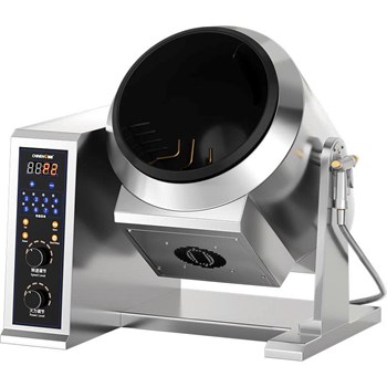 Máy xào mì lồng quay dạng để bàn nút nhấn CHINENG CN-8130-DCCF-TS300-AJ