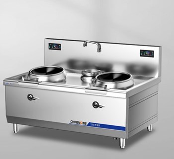 Bếp điện từ chảo xào đôi CHINENG CN-XCL-8001-ZZ-400-12×2