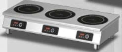 Bếp nấu điện từ để bàn CHINENG CN-BZL-8125-3*3-T1