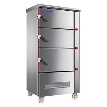 Tủ hấp cơm điện công nghiệp 3 cửa CHINENG 