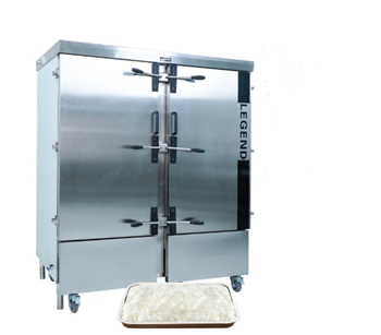 Tủ nấu cơm công nghiệp 60 khay OKASU NS-2M60-DT