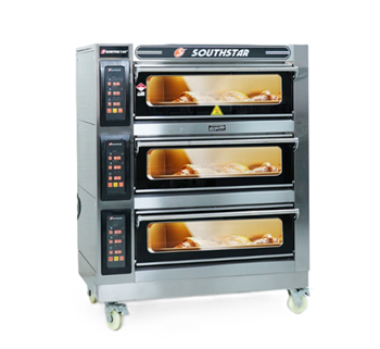 Lò nướng bánh Southstar điện 3 tầng 6 khay YXD-60CI 