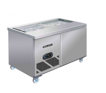 Bàn mát Salad dài 1m2 Berjaya BS1D/SSC4/Z  